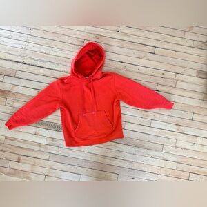 Athleta Vibrant Orange Hoodie